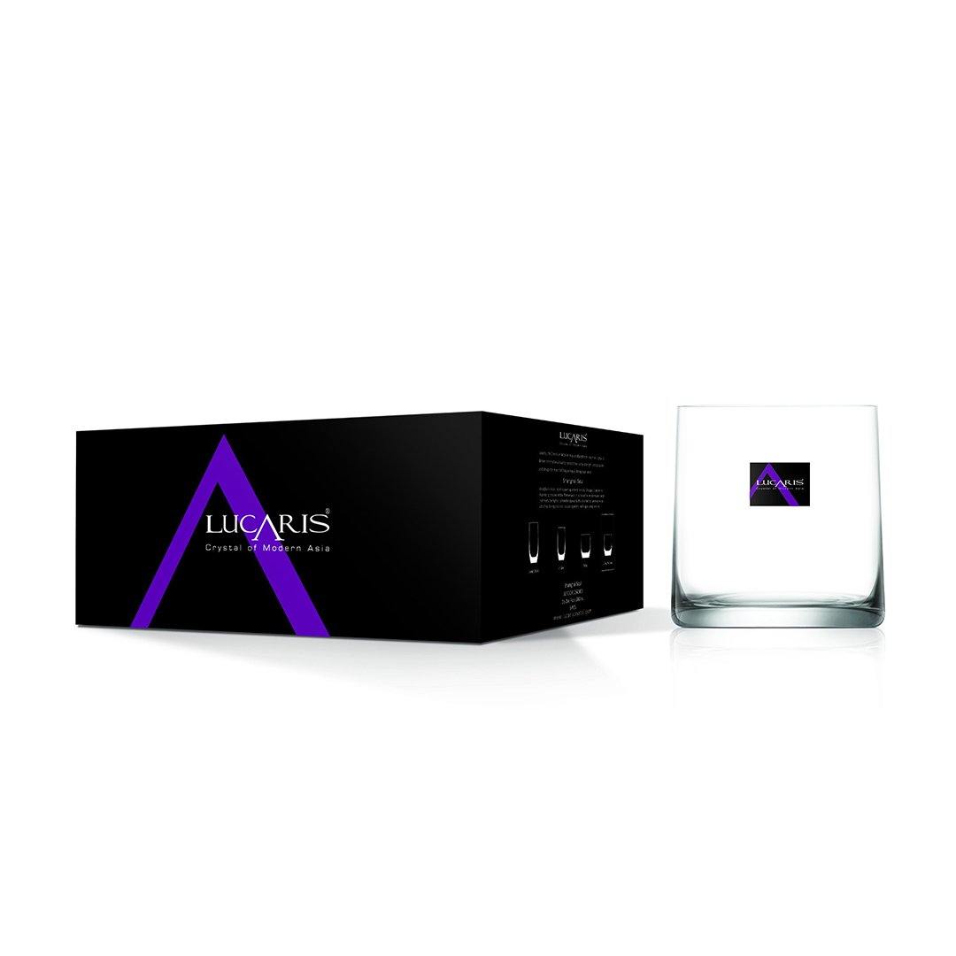 Lucaris Crystal Bangkok Double Rock - Set Of 6 Pcs - Whole and All