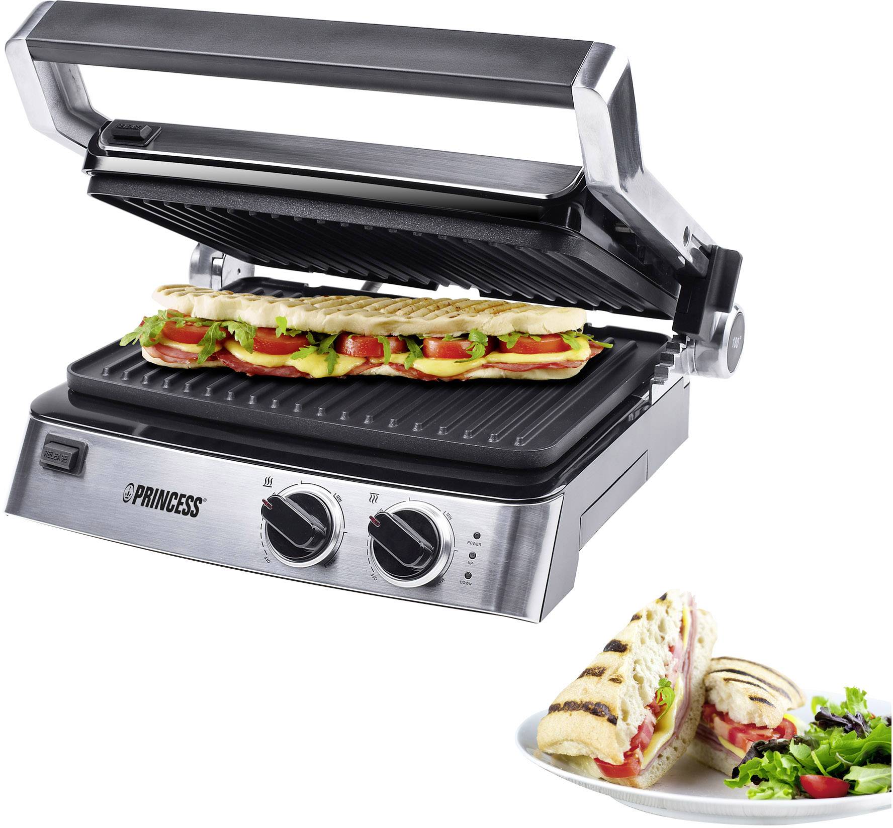 Princess Table Grill press