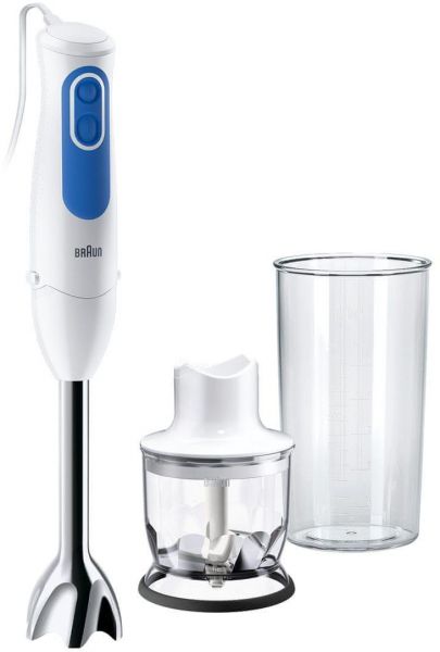 Braun MultiQuick 3 Hand Blender, 700W (White/Blue)