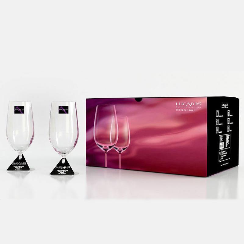 Lucaris Crystal Shanghai Beer - Set Of 6 Pcs - Whole and All
