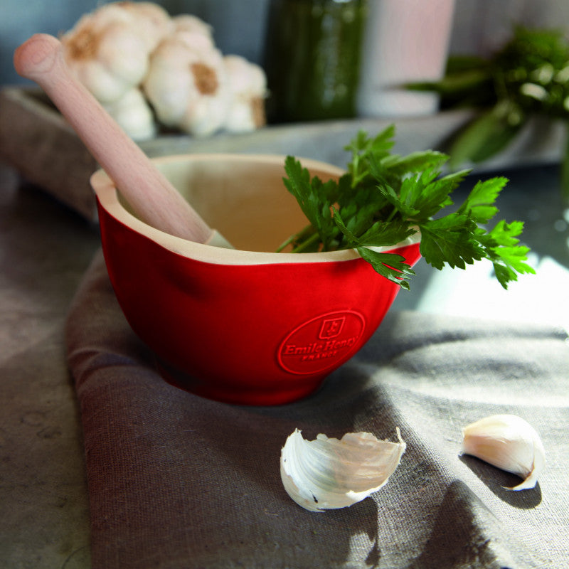 Emile Henry Mortar Pestle