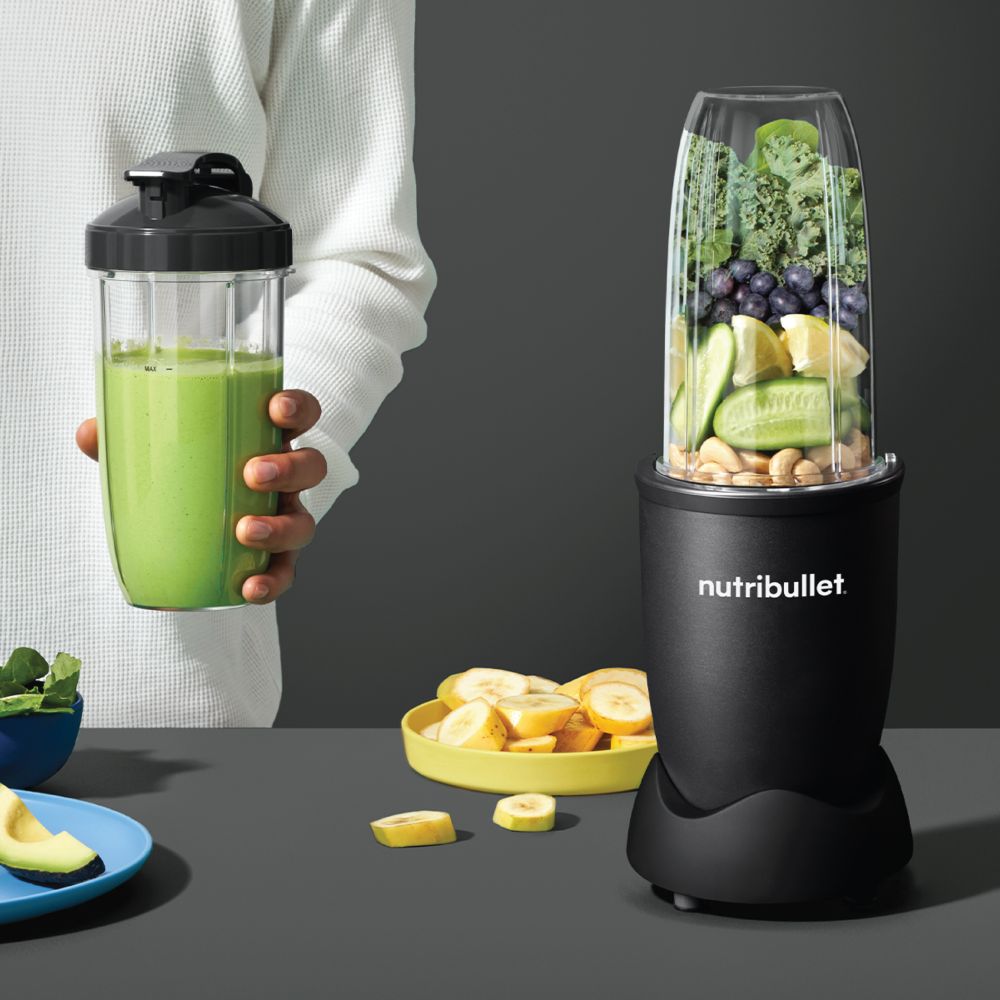 Nutribullet Multi-Function High Speed Blender, 9 Piece Set, 900W, Black