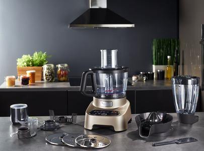 Moulinex Double Force Food Processor, Blender & Chopper, 3L, 1000W (Silver) - Whole and All