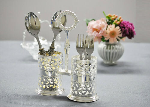 Queen Anne Double Cutlery Holder