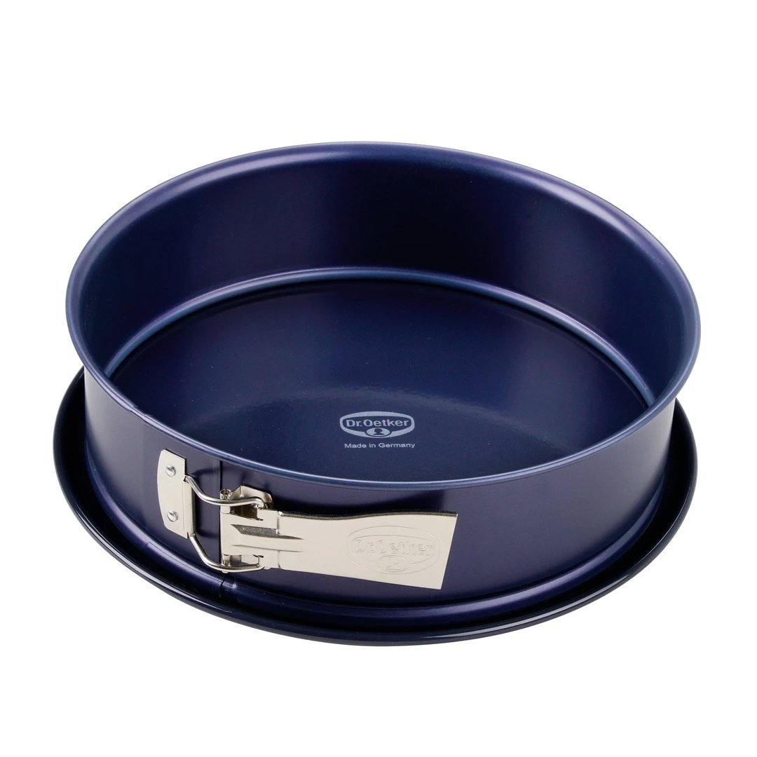 Dr. Oetker "Back-Liebe Emaille" Springform With Enamel Base And Non-Stick Ring, Blue, 26X8 Cm - Whole and All