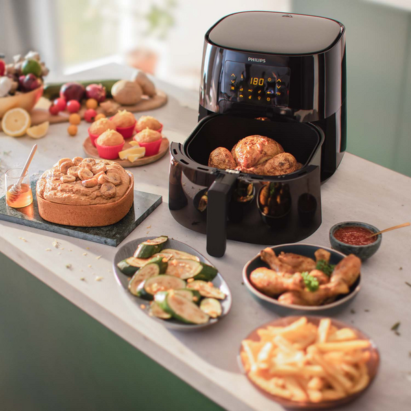 Philips Essential Airfryer XL, 6.2L (Black)
