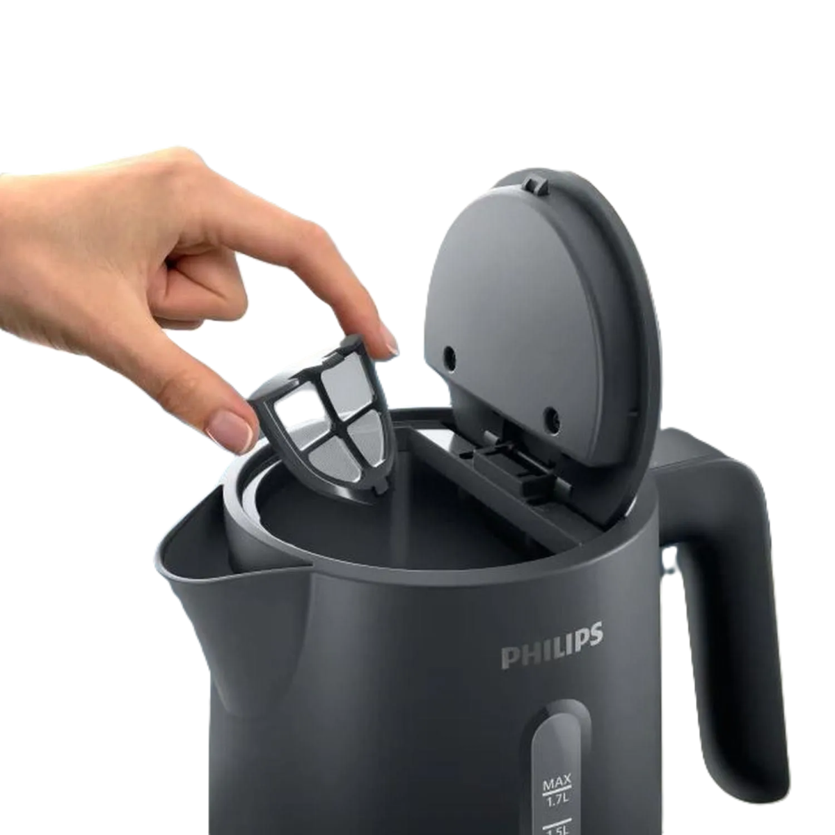 Philips Electric Kettle 1.7L Black