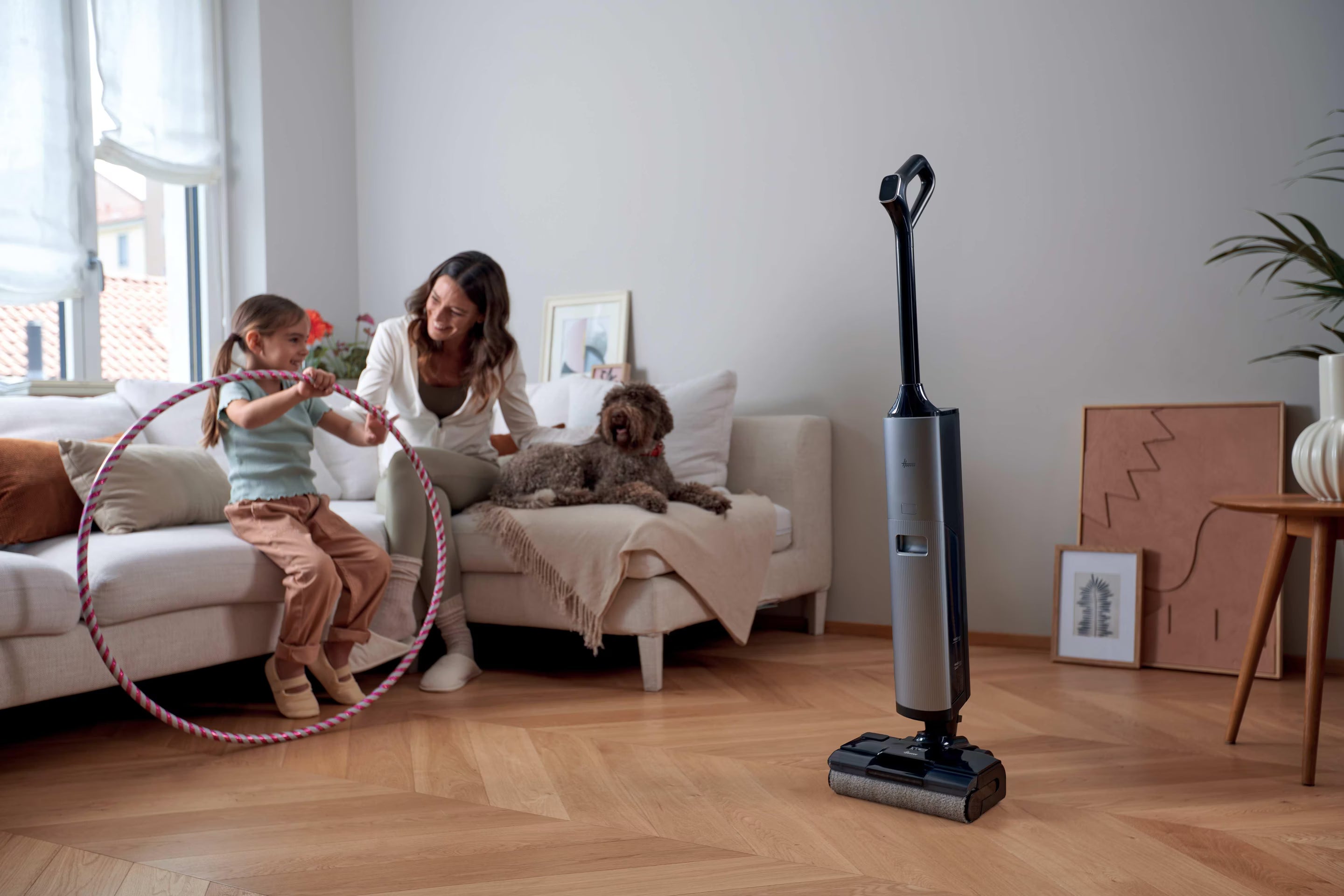 Hoover Hw600 011 Stick Vacuum Battery Dry&Wet Bagless 220 W Black