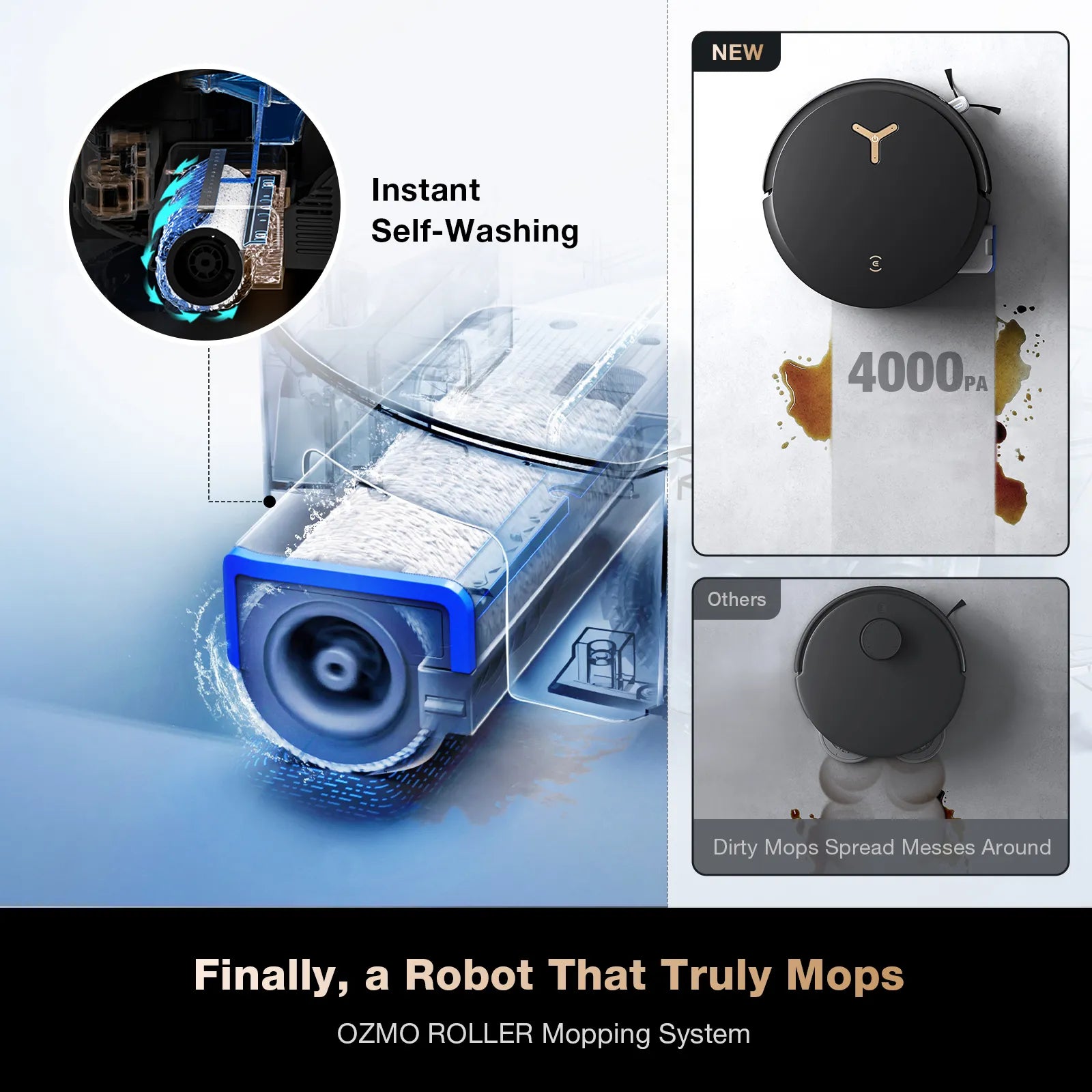 Ecovacs DEEBOT X8 PRO OMNI 18000PA Self-Empty Robot Vacuum & Mop Ecovacs DEEBOT X8 PRO OMNI 18000PA Self-Empty Robot Vacuum & Mop
