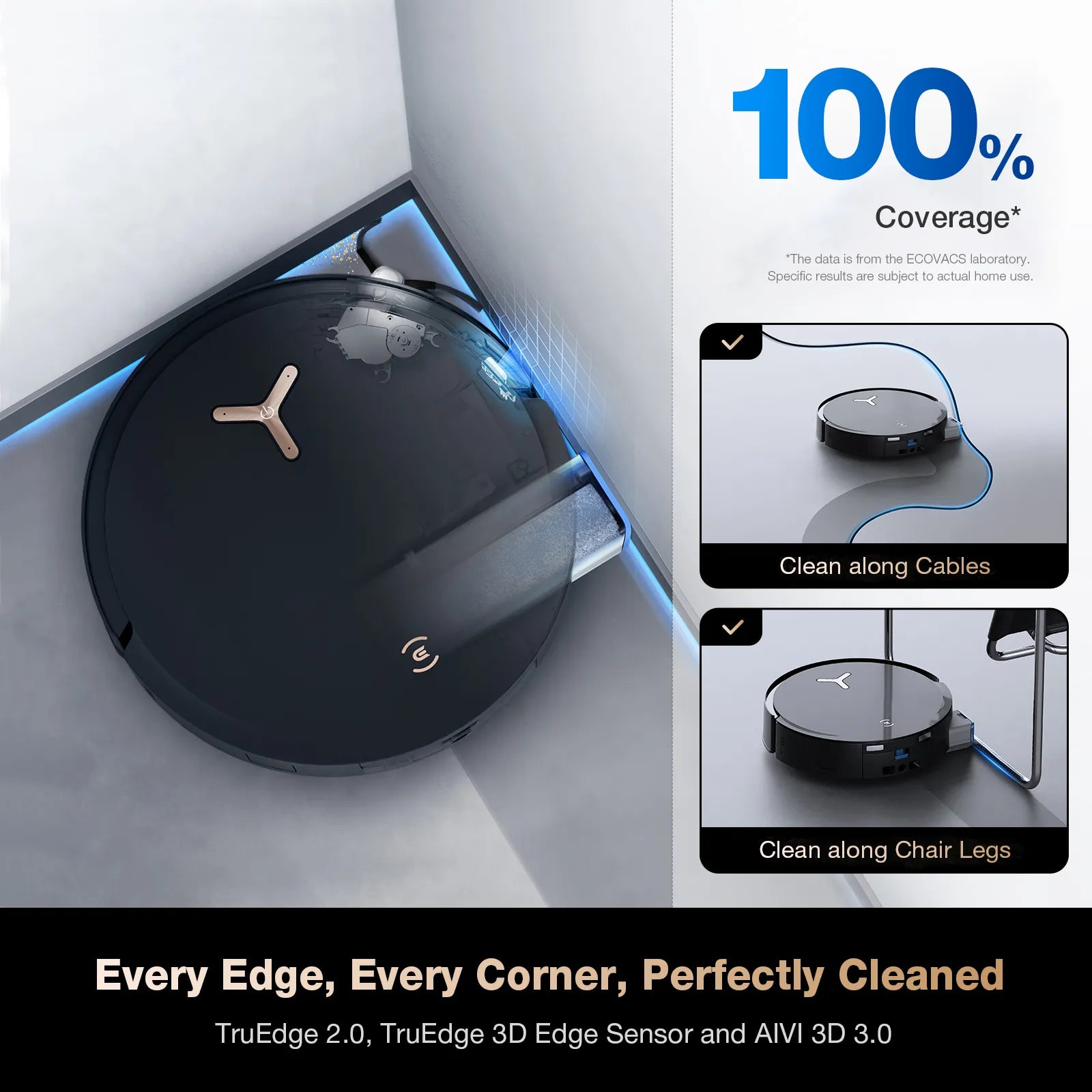Ecovacs DEEBOT X8 PRO OMNI 18000PA Self-Empty Robot Vacuum & Mop Ecovacs DEEBOT X8 PRO OMNI 18000PA Self-Empty Robot Vacuum & Mop