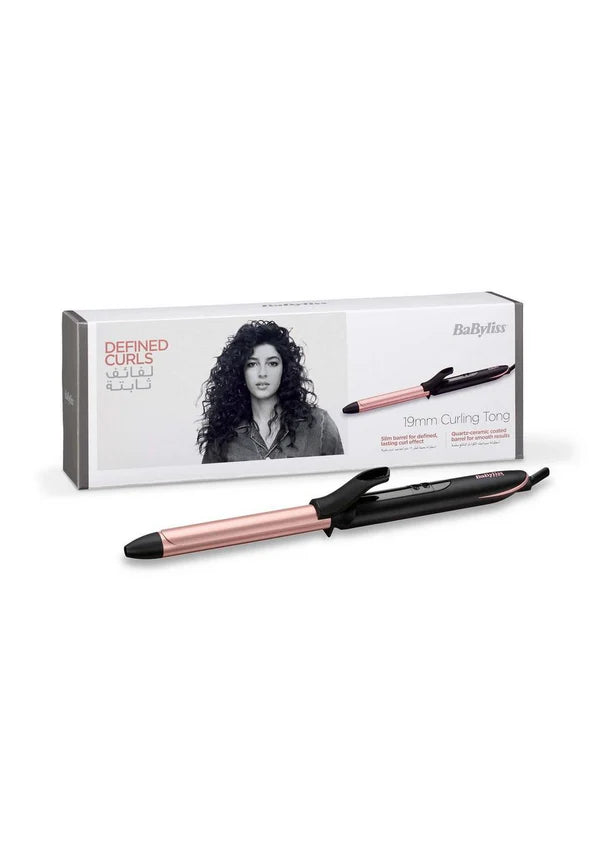 Babyliss Hair Curler, Up To 210°C,19mm Barrel, C450e-Ceramic Coated Babyliss Hair Curler, Up To 210°C,19mm Barrel, C450e-Ceramic Coated