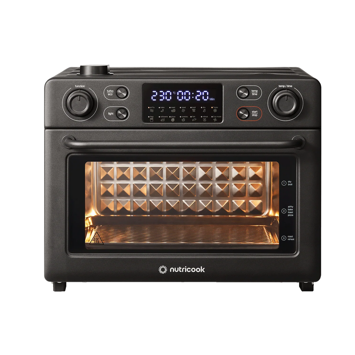 Nutricook Baker'S Oven- 30L Air Fryer + Toaster Oven Nc-Afto330k