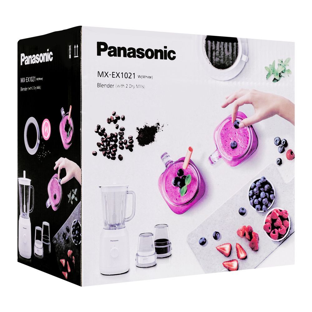 Panasonic Blender, 1.4L, 400W, Plastic, Mill, China