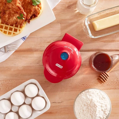 Dash Mini Maker Waffle 4" Cooking Surface
