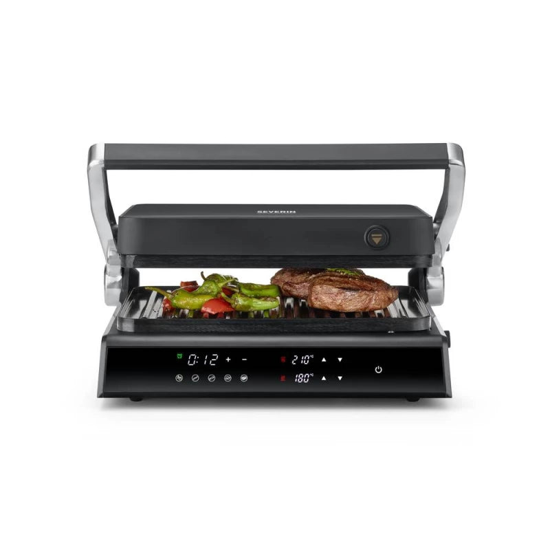 Severn Grill with Touchscreen, Black/Silver