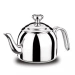 Korkmaz Droppa Tea Kettle, 0.9 Liters, Silver