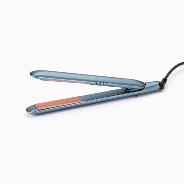 BaByliss Denim Luxe Hair 235C Straightener Shiny Hair