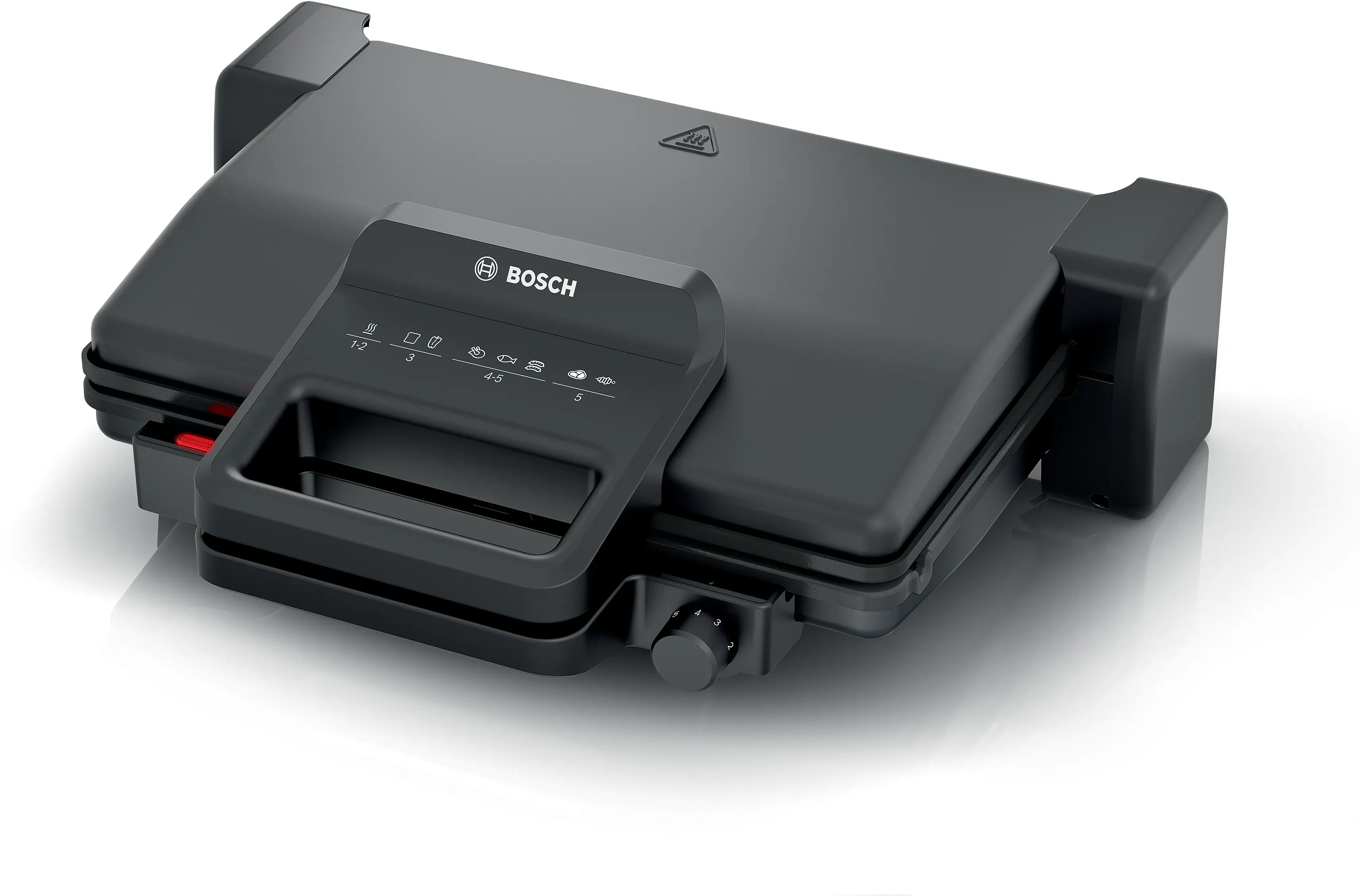 Bosch Contact Grill 2000w Black With 3 Grilling Positions