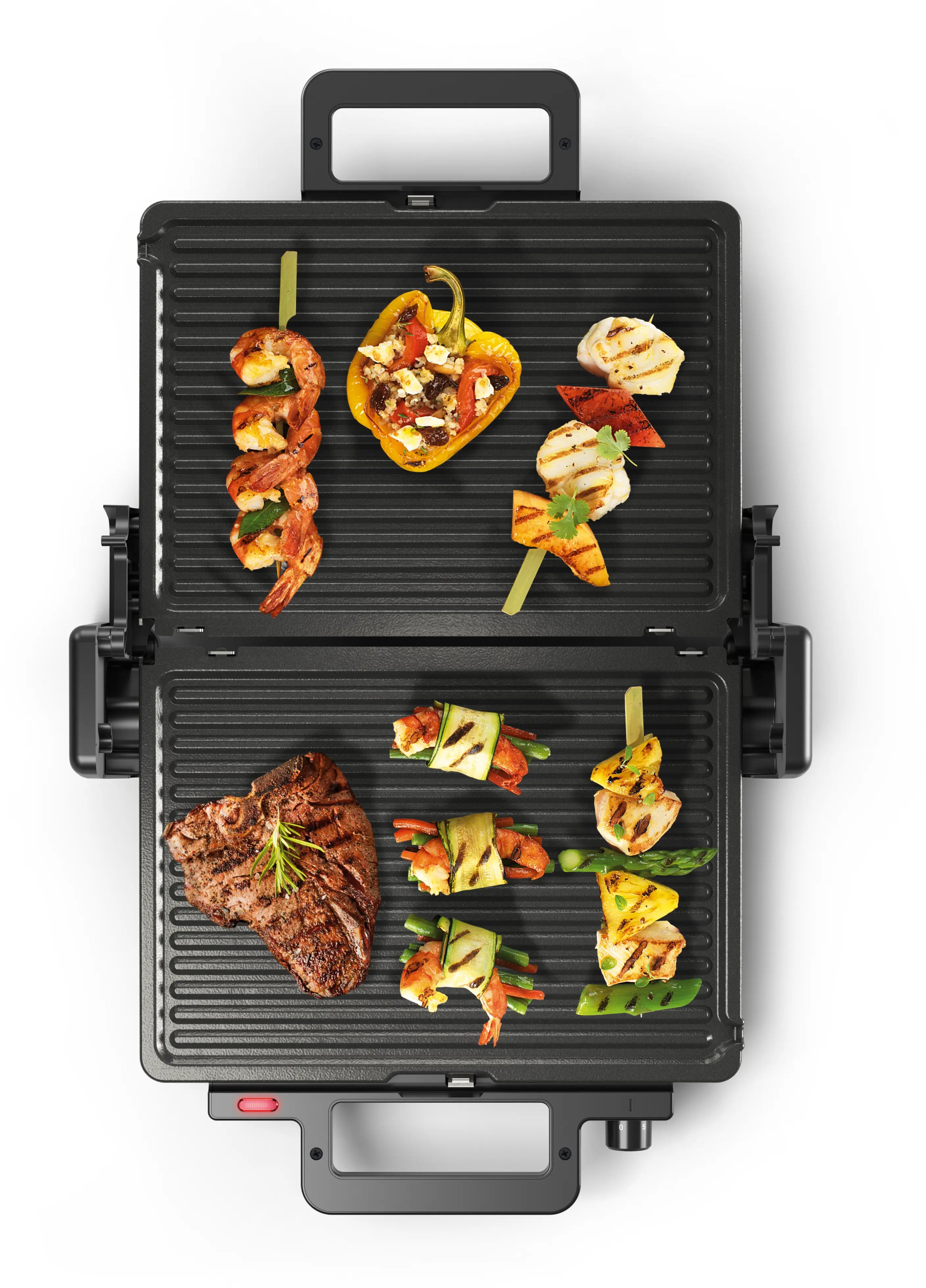 Bosch Contact Grill 2000w Black With 3 Grilling Positions