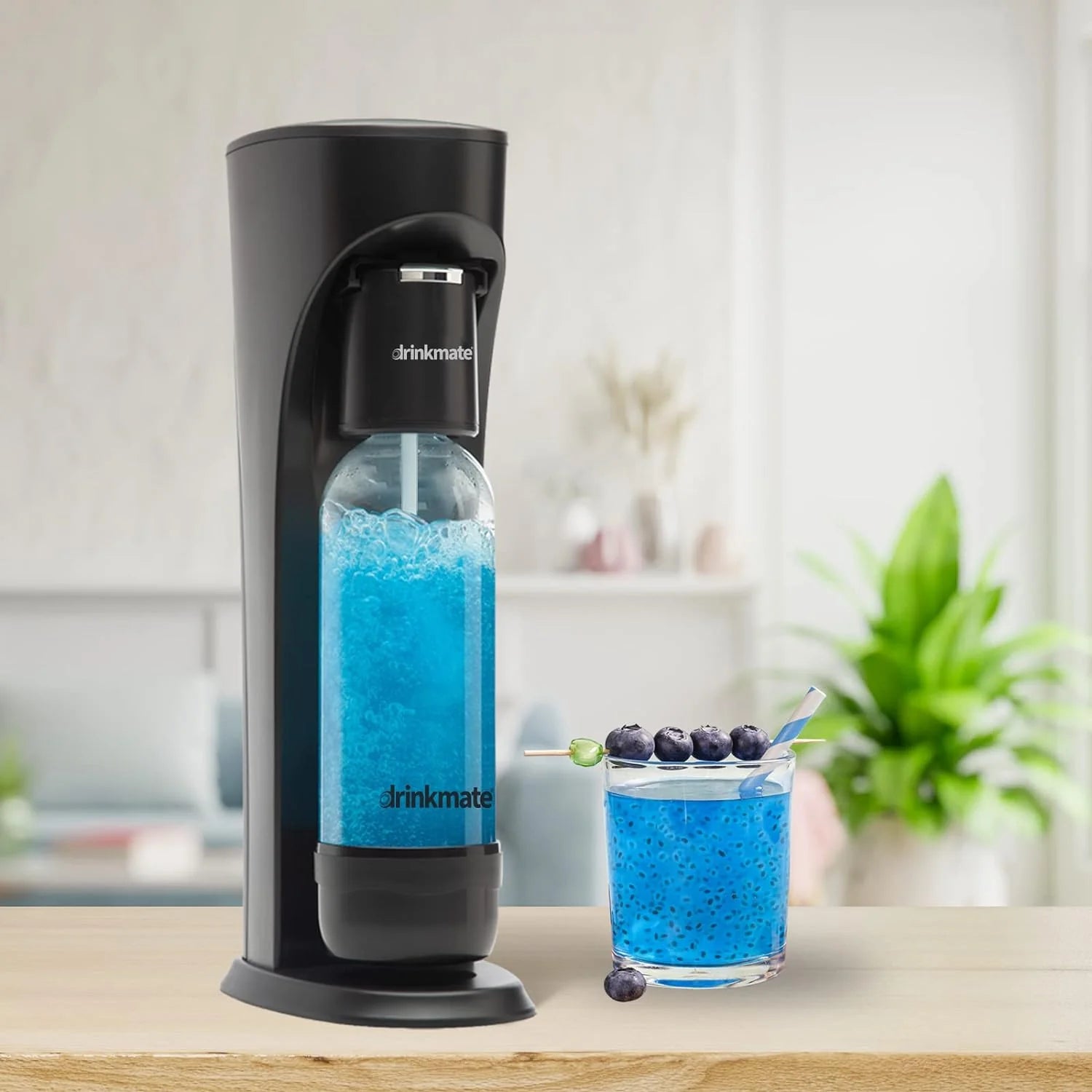 Drinkmate Countertop Drink Maker Matt Black