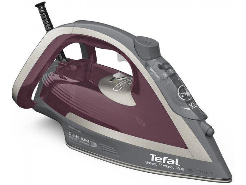 Tefal Steam Iron, 2800W, Water Tank Red/Grey