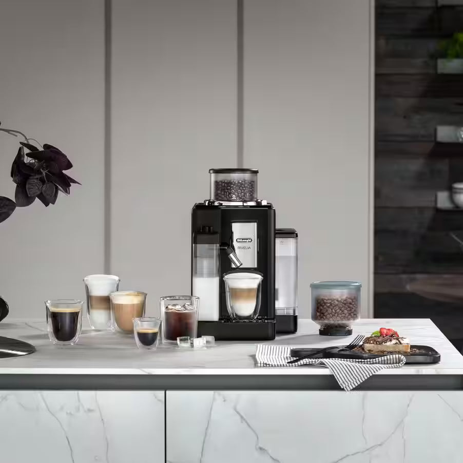 De'Longhi Rivelia EXAM440.55.B | Fully Automatic Espresso Maker | Onyx Black