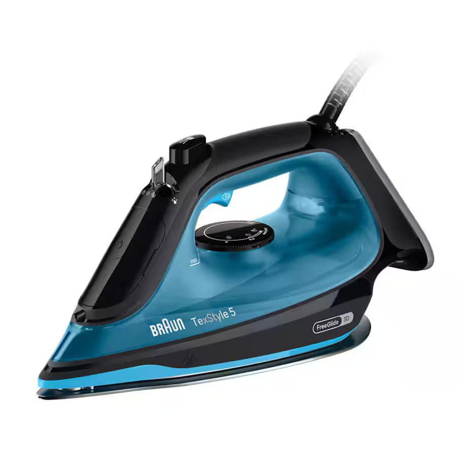 Braun TexStyle 5 SI5256BL | FreeGlide 3D SuperCeramic Iron | 2600W | Blue/Black