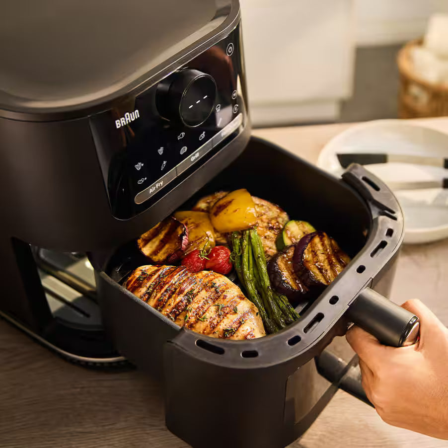 Braun Air Fryer 6 L, 2000 W, Digital touch screen, Black