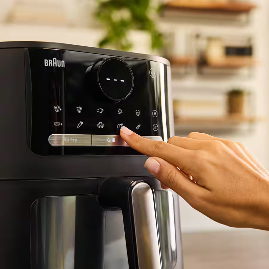 Braun Air Fryer 6 L, 2000 W, Digital touch screen, Black