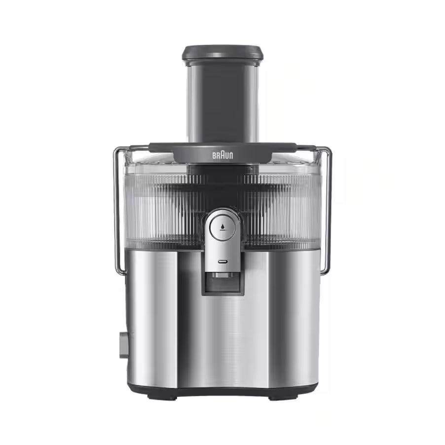 Braun Spin juicer 1000 ?W, 2 L Pulp container, 2 Speed Settings, Grey Braun Spin juicer 1000 ?W, 2 L Pulp container, 2 Speed Settings, Grey