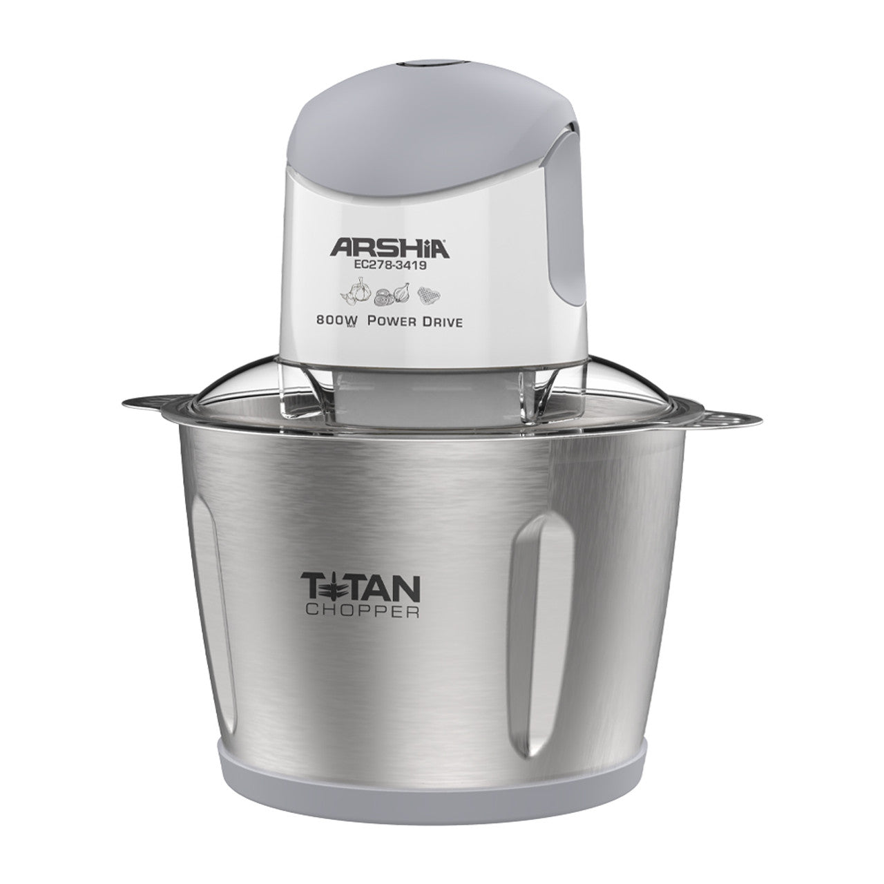 Arshia Electric Chopper 3L (White)