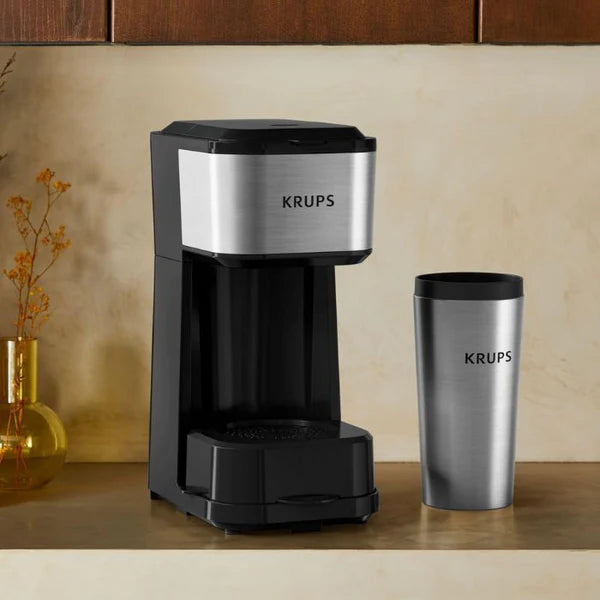 Krups Simply Brew Coffee Maker with Filter 4 in 1, Brew Options