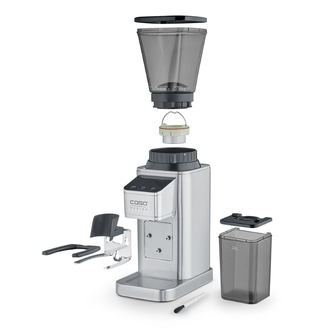 Caso Baristachef Electric Coffee Grinder With Digital Screen, 150W