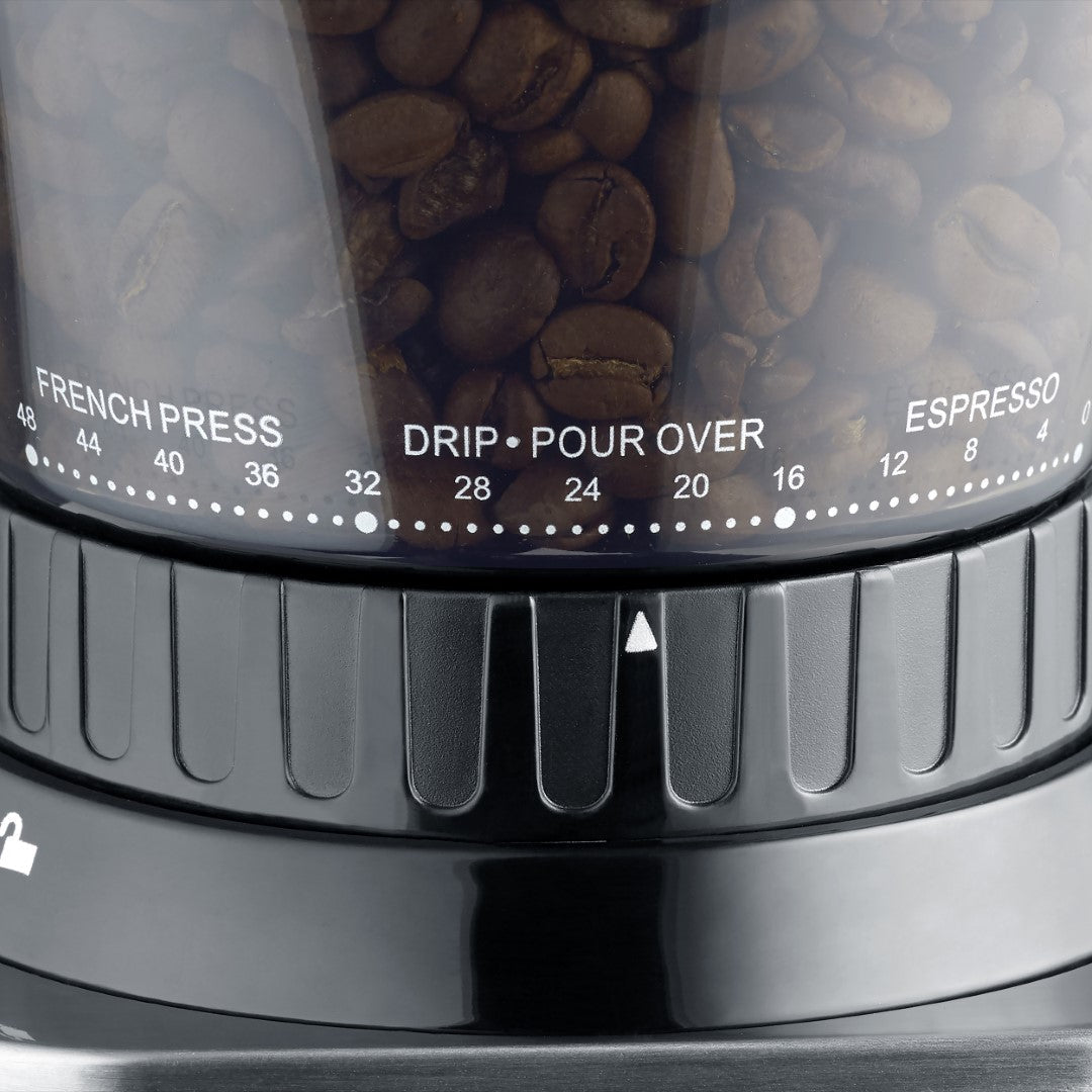 Caso Baristachef Electric Coffee Grinder With Digital Screen, 150W