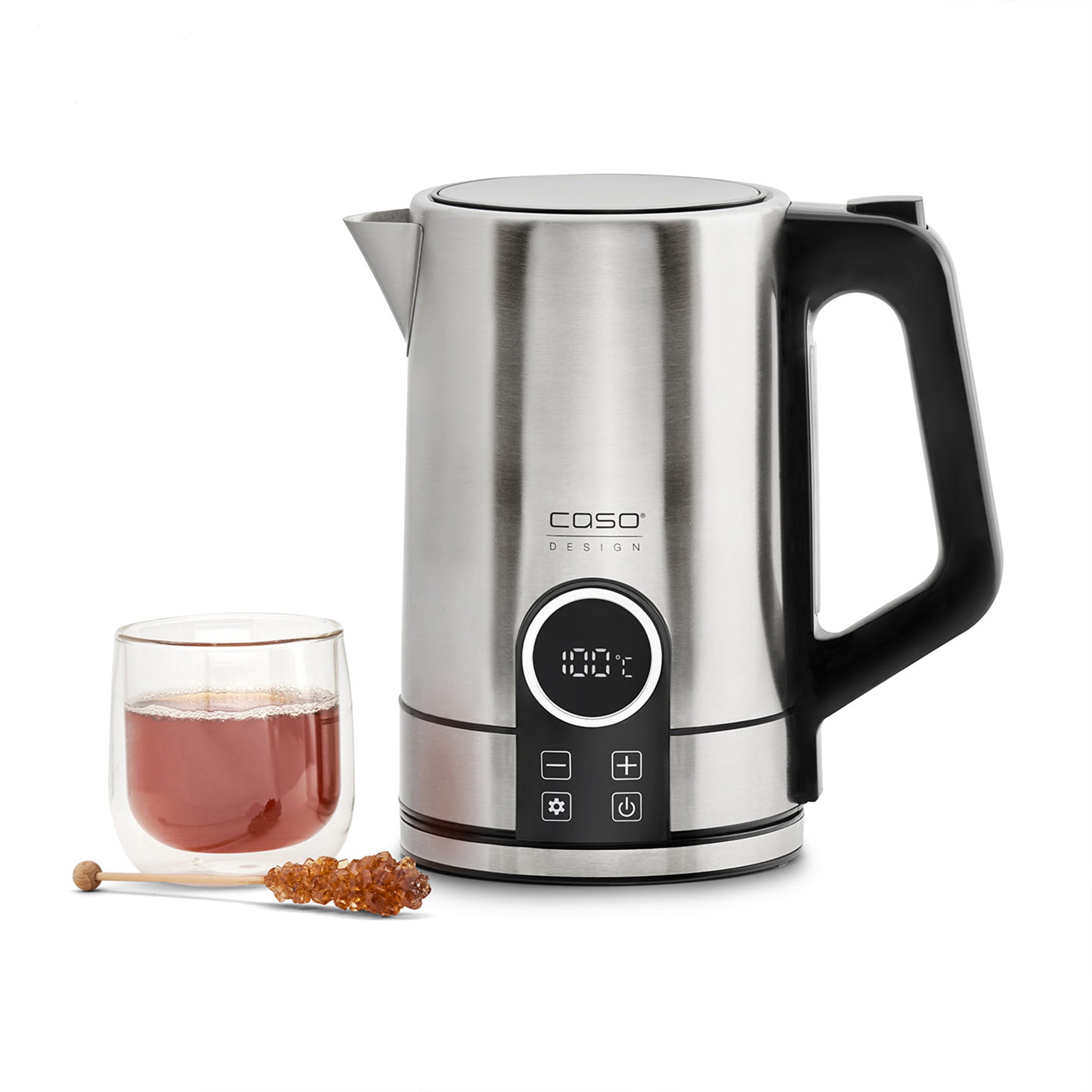 Caso Electric Kettle With Digital Screen, 1.7 Liter