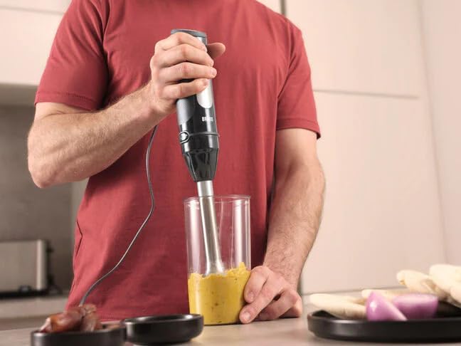 Braun Mq55254m Multiquick 5 Pro Hand Blender Set, Black Braun Mq55254m Multiquick 5 Pro Hand Blender Set, Black