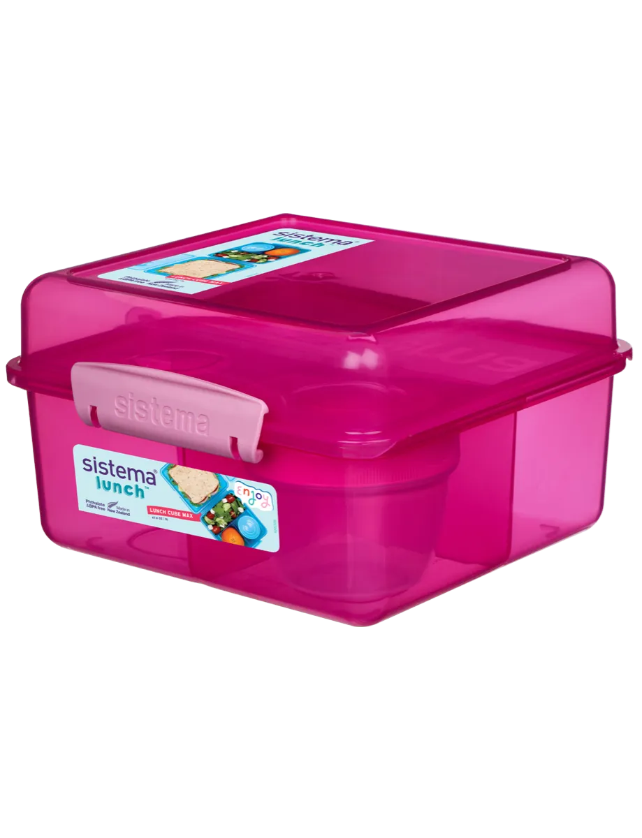 Sistema Lunch Cube Max With Yogurt Pot