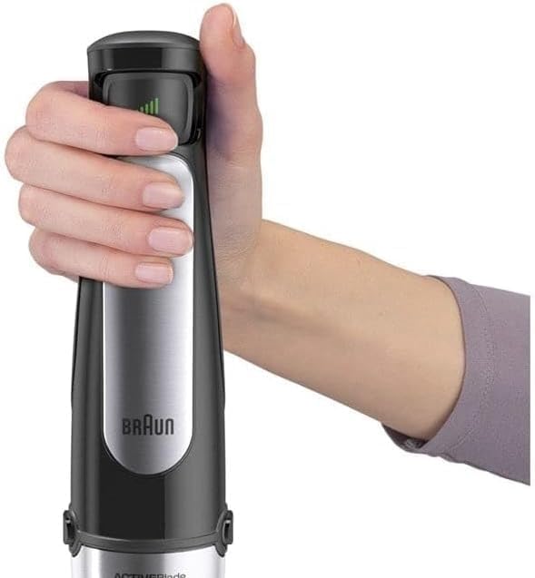 Braun Mq55254m Multiquick 5 Pro Hand Blender Set, Black Braun Mq55254m Multiquick 5 Pro Hand Blender Set, Black