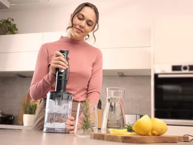 Braun Mq55254m Multiquick 5 Pro Hand Blender Set, Black Braun Mq55254m Multiquick 5 Pro Hand Blender Set, Black