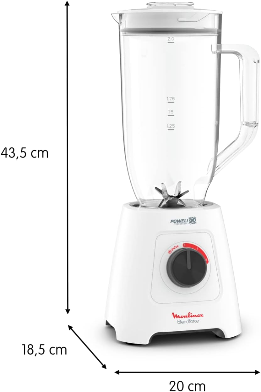 Moulinex Blendr 2 Grinder 2.8ل 600واط Moulinex Blendr 2 Grinder 2.8ل 600واط