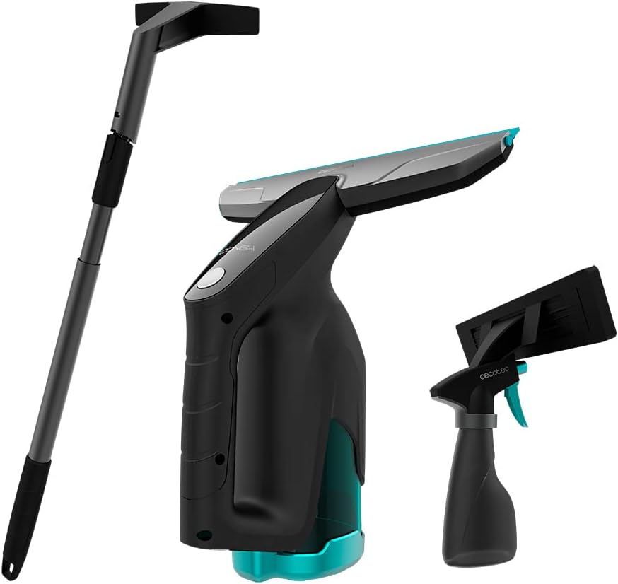 Cecotec Conga PopStar Glass Window Cleaner Black
