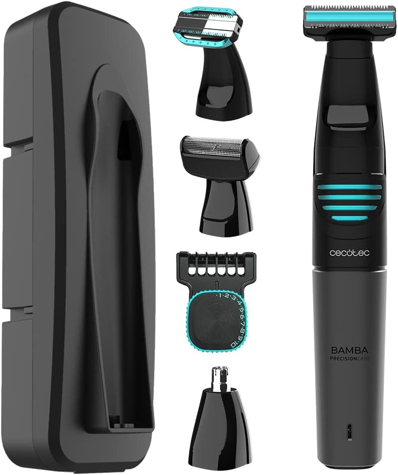 Cecotec PrecisionCare Extreme 5in1 Multifunction Shaver, 5-in-1 Face and Body Grooming System