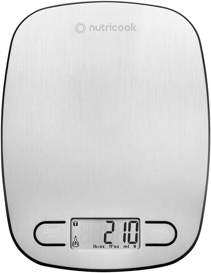Nuticook Kitchen Scale 2 Stainless Steel Nuticook Kitchen Scale 2 Stainless Steel