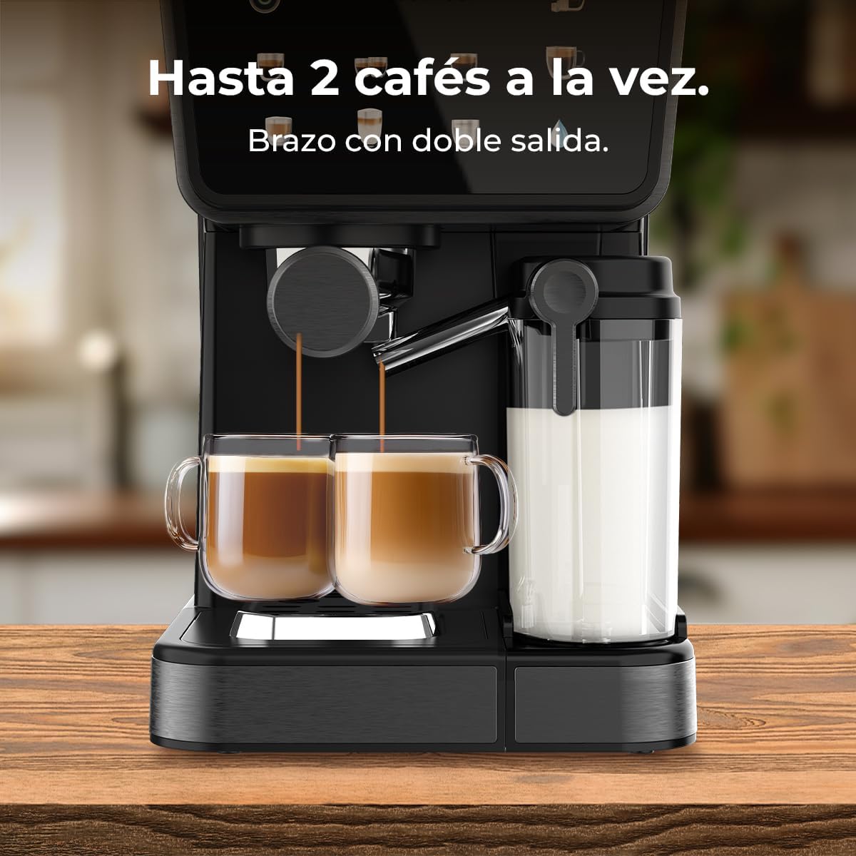Cecotec Power Espresso Touch ColdBrew Latte | 1350W | 20 Bar Espresso Machine