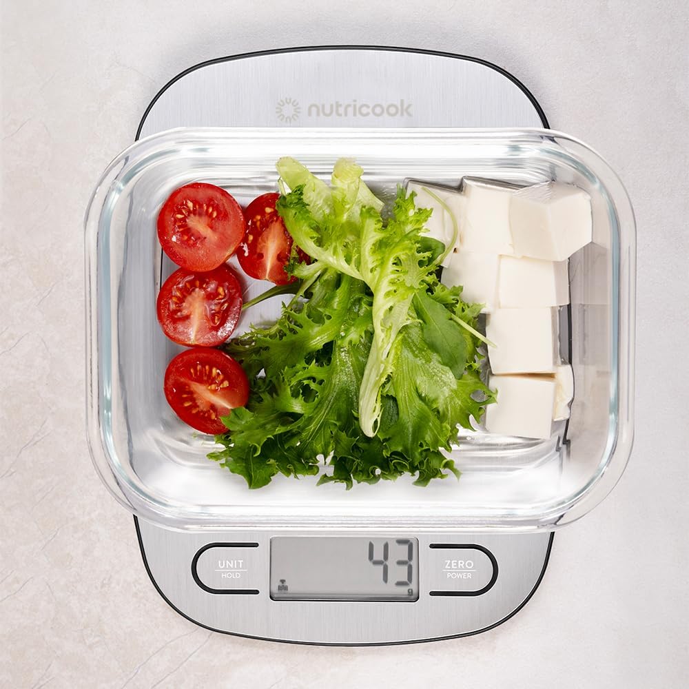 Nuticook Kitchen Scale 2 Stainless Steel
