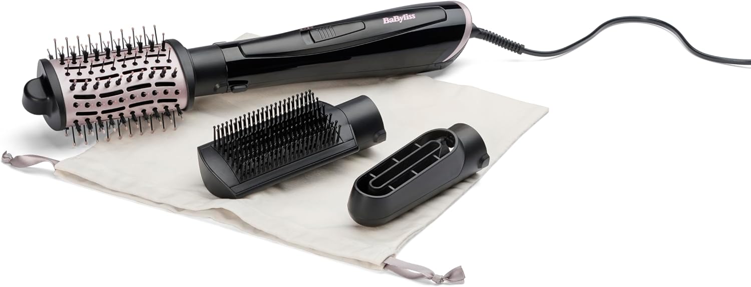 Babyliss Air Style Smooth 1000 3-In-1 Hot Air Brush As128sde