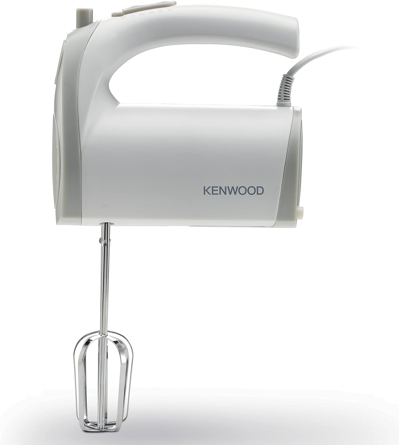 Kenwood Hand Mixer ,300 Watts, 5 Speeds + Turbo Button, Mixer And Double Stainless Steel