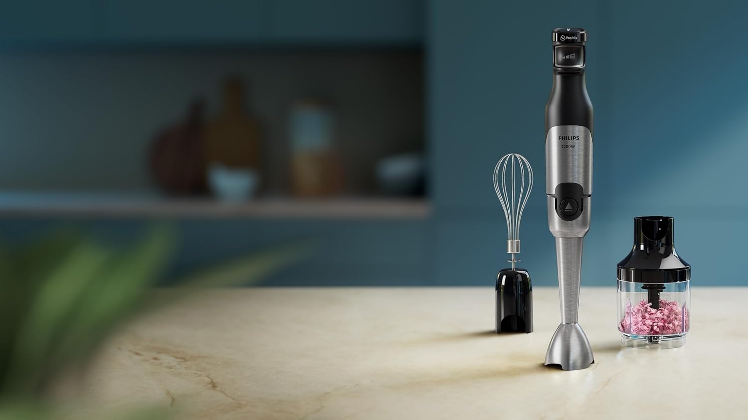 Philips HR2684/00 XL Hand Blender,Black & Silver