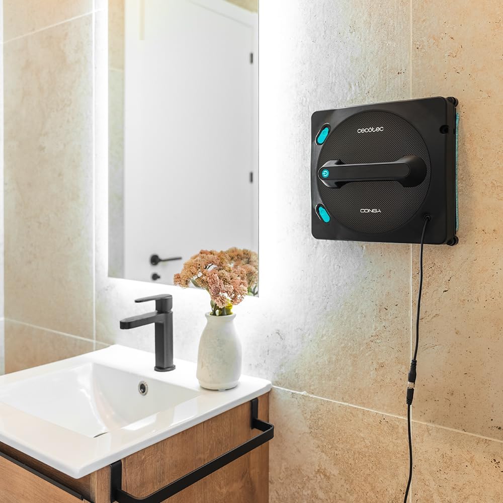 Cecotec Windows Cleaner Robot Conga Windroid Twerking Spray Connected Manual