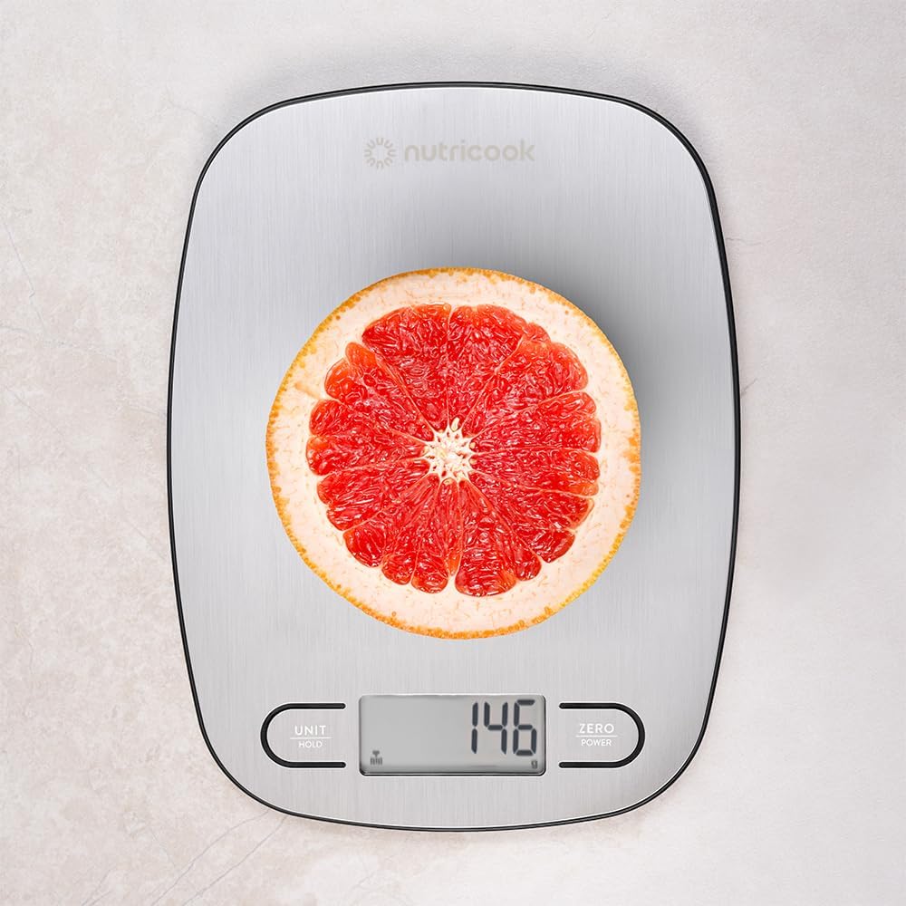 Nuticook Kitchen Scale 2 Stainless Steel